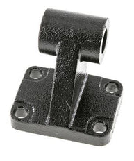 Gaffel Mannelijk Haaks 63 mm ISO 15552 ISO 21287 Gepolijst staal