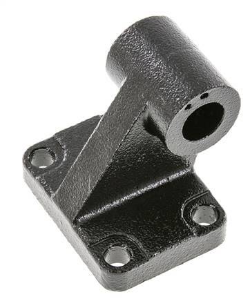 Gaffel Mannelijk Haaks 63 mm ISO 15552 ISO 21287 Gepolijst staal