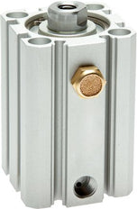 ISO 21287 Compacte Enkelwerkende Cilinder 40-25mm - Magnetisch