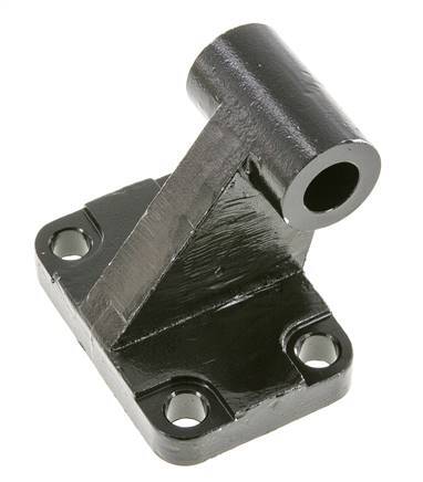 Gaffel Mannelijk Haaks 80 mm ISO 15552 ISO 21287 Gepolijst staal