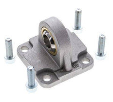 Clevis Spherical Male 40 mm ISO 15552 ISO 21287 Aluminium