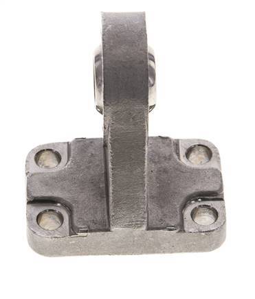 Clevis Spherical Male Right-Angled 40 mm ISO 15552 and 21287 Stainless steel 316 (1.4401)