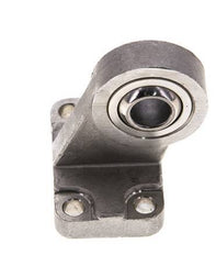 Gaffel Mannelijk Haaks Bolvormig 40 mm ISO 15552 en 21287 RVS 316 (1.4401)