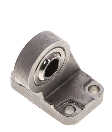Gaffel Mannelijk Haaks Bolvormig 40 mm ISO 15552 en 21287 RVS 316 (1.4401)