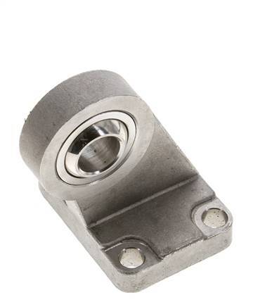 Clevis Spherical Male Right-Angled 63 mm ISO 15552 and 21287 Stainless steel 316 (1.4401)