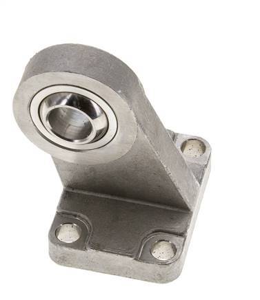 Gaffel Mannelijk Haaks Bolvormig 63 mm ISO 15552 en 21287 RVS 316 (1.4401)