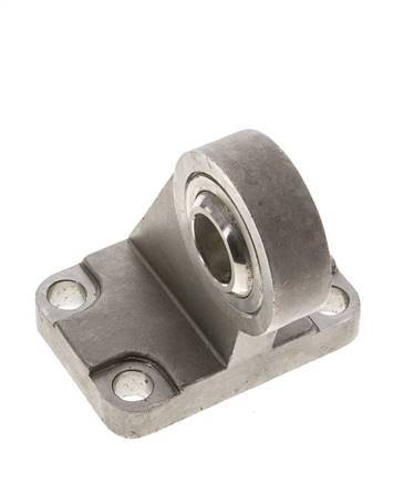 Gaffel Mannelijk Haaks Bolvormig 80 mm ISO 15552 en 21287 RVS 316 (1.4401)