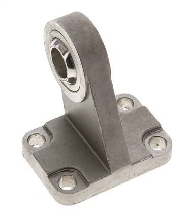 Gaffel Mannelijk Haaks Bolvormig 80 mm ISO 15552 en 21287 RVS 316 (1.4401)