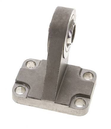 Gaffel Mannelijk Haaks Bolvormig 80 mm ISO 15552 en 21287 RVS 316 (1.4401)