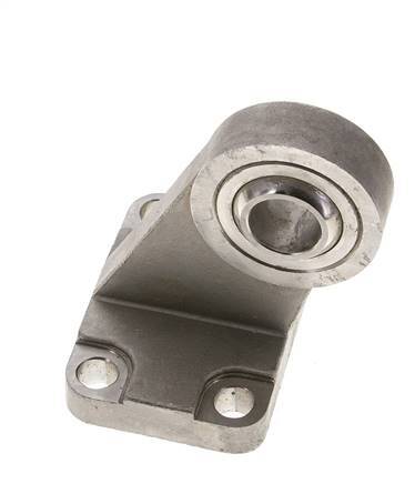 Gaffel Mannelijk Haaks Bolvormig 80 mm ISO 15552 en 21287 RVS 316 (1.4401)