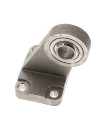 Gaffel Mannelijk Haaks Bolvormig 80 mm ISO 15552 en 21287 RVS 316 (1.4401)