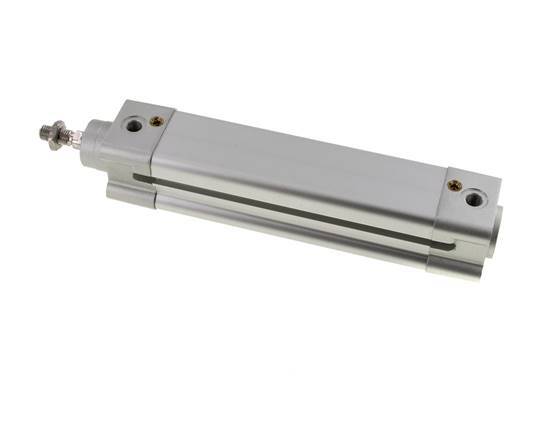 ISO 15552 Dubbelwerkende Cilinder 32-125mm - Magnetisch - Demping - RVS Stang