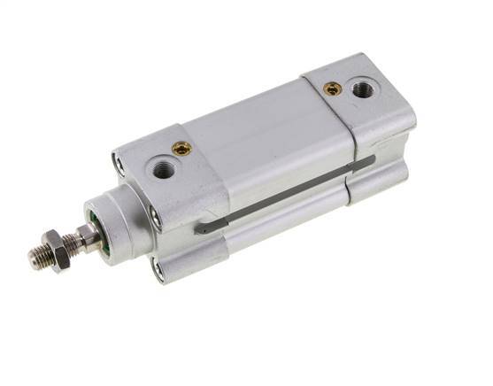 ISO 15552 Dubbelwerkende Cilinder 32-25mm - Magnetisch - Demping - RVS Stang