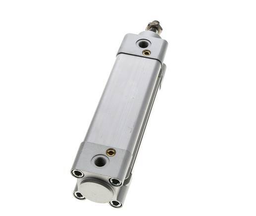 ISO 15552 Dubbelwerkende Cilinder 32-80mm - Magnetisch - Demping - RVS Stang