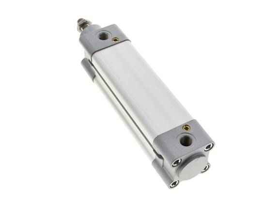 ISO 15552 Dubbelwerkende Cilinder 40-100mm - Magnetisch - Demping - RVS Stang