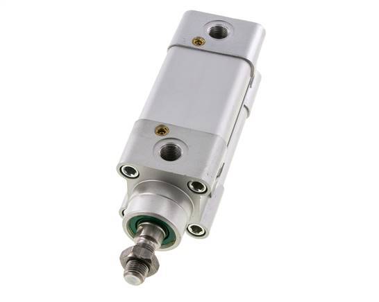 ISO 15552 Dubbelwerkende Cilinder 40-25mm - Magnetisch - Demping - RVS Stang
