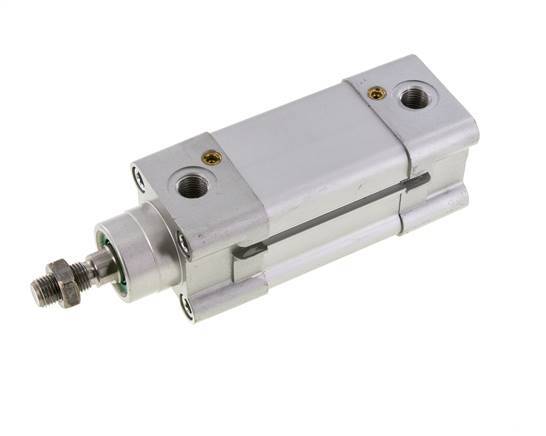 ISO 15552 Dubbelwerkende Cilinder 40-25mm - Magnetisch - Demping - RVS Stang