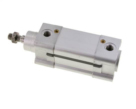 ISO 15552 Dubbelwerkende Cilinder 40-25mm - Magnetisch - Demping - RVS Stang
