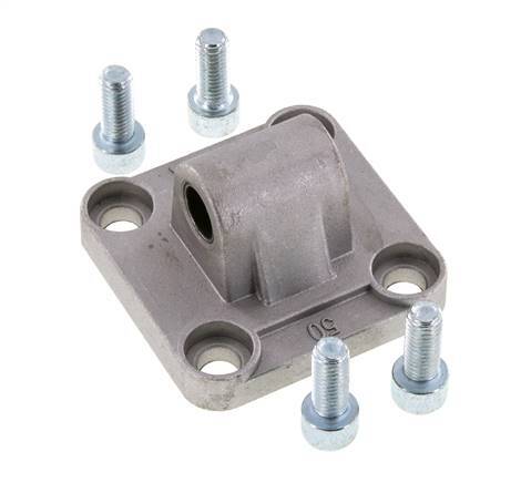 Gaffel Mannelijk 50 mm ISO 15552 ISO 21287 Aluminium