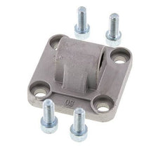 Gaffel Mannelijk 50 mm ISO 15552 ISO 21287 Aluminium