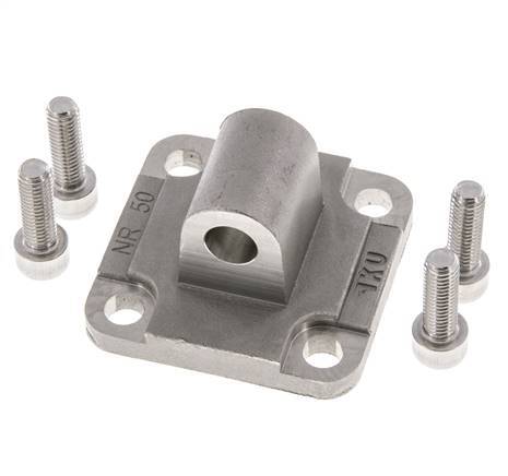 Clevis Male 50 mm ISO 15552 ISO 21287 Stainless steel 316 (1.4401)