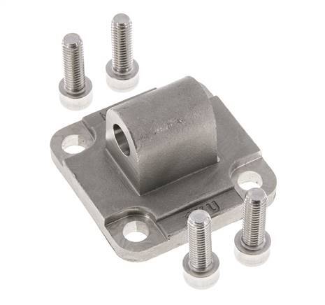 Clevis Male 50 mm ISO 15552 ISO 21287 Stainless steel 316 (1.4401)