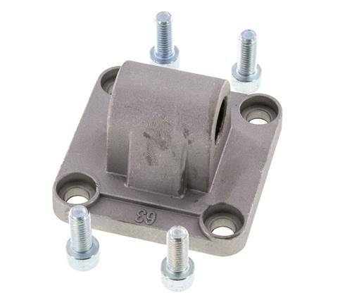 Gaffel Mannelijk 63 mm ISO 15552 ISO 21287 Aluminium