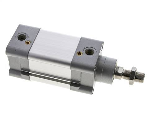 ISO 15552 Dubbelwerkende Cilinder 50-25mm - Magnetisch - Demping - RVS Stang