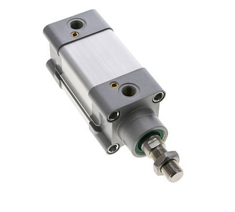 ISO 15552 Dubbelwerkende Cilinder 50-25mm - Magnetisch - Demping - RVS Stang