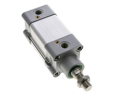 ISO 15552 Dubbelwerkende Cilinder 50-25mm - Magnetisch - Demping - RVS Stang