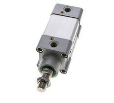 ISO 15552 Dubbelwerkende Cilinder 50-25mm - Magnetisch - Demping - RVS Stang