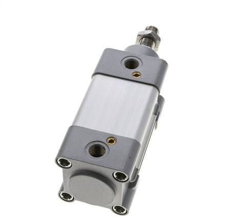 ISO 15552 Dubbelwerkende Cilinder 50-25mm - Magnetisch - Demping - RVS Stang