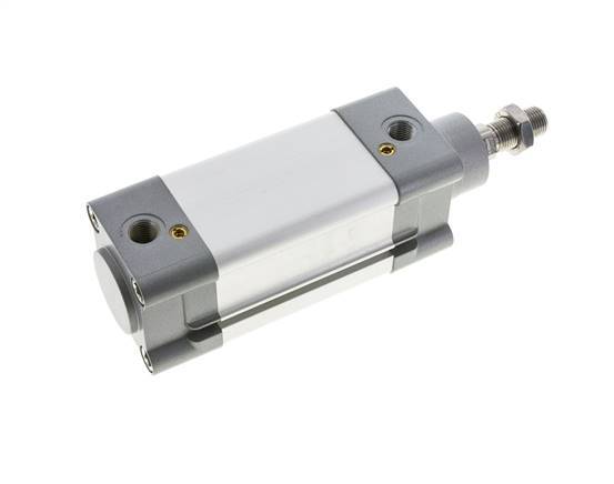 ISO 15552 Dubbelwerkende Cilinder 50-50mm - Magnetisch - Demping - RVS Stang