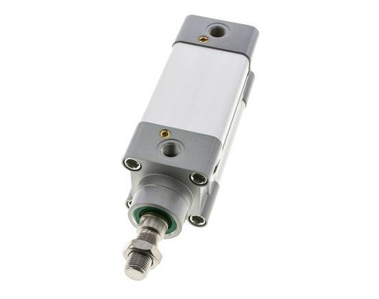 ISO 15552 Dubbelwerkende Cilinder 50-50mm - Magnetisch - Demping - RVS Stang