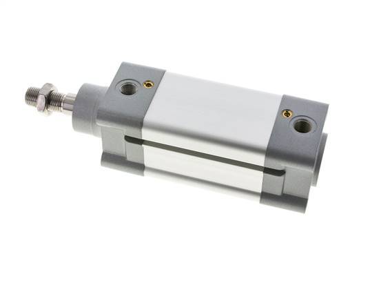 ISO 15552 Dubbelwerkende Cilinder 50-50mm - Magnetisch - Demping - RVS Stang