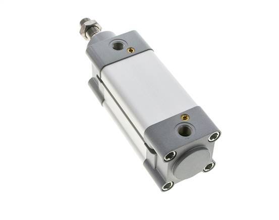 ISO 15552 Dubbelwerkende Cilinder 50-50mm - Magnetisch - Demping - RVS Stang