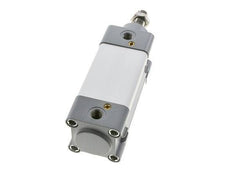 ISO 15552 Dubbelwerkende Cilinder 50-50mm - Magnetisch - Demping - RVS Stang