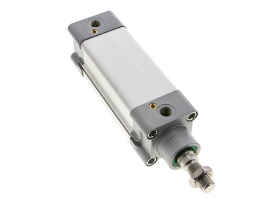 ISO 15552 Dubbelwerkende Cilinder 50-80mm - Magnetisch - Demping - RVS Stang