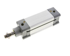 ISO 15552 Dubbelwerkende Cilinder 50-80mm - Magnetisch - Demping - RVS Stang