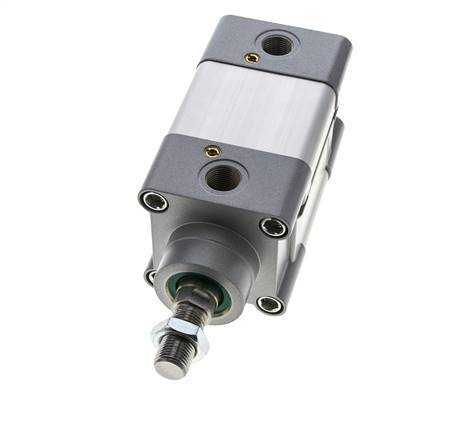 ISO 15552 Dubbelwerkende Cilinder 63-10mm - Magnetisch - Demping