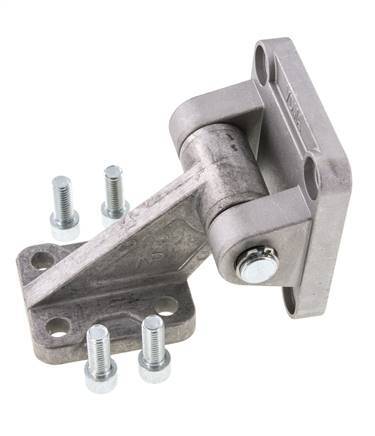 Complete draaibare montage 90deg Clip voor 80 mm IS0 15552 Cilinder