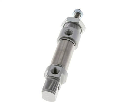 ISO 6432 Ronde Dubbelwerkende Cilinder 20-10mm - Magnetisch