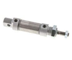ISO 6432 Ronde Dubbelwerkende Cilinder 25-15mm - Magnetisch