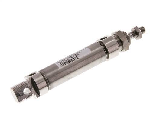 ISO 6432 Round Double Acting Cylinder 25-50mm - Magnetic - Stainless Steel