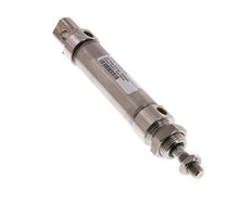 ISO 6432 ronde Dubbelwerkende Cilinder 25-50mm - magnetisch - RVS