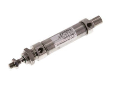 ISO 6432 ronde Dubbelwerkende Cilinder 25-50mm - magnetisch - RVS
