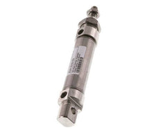 ISO 6432 ronde Dubbelwerkende Cilinder 25-50mm - magnetisch - RVS