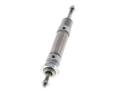 ISO 6432 Ronde Dubbelwerkende Cilinder 16-10mm - Magnetisch - Buitendraad - Dubbele Zuigerstang