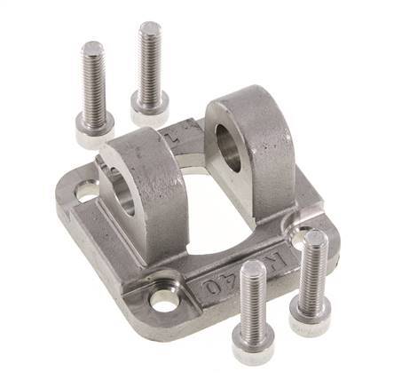 Gaffel Vrouwelijk 40 mm ISO 15552 ISO 21287 RVS 316 (1.4401)