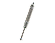 ISO 6432 Ronde Dubbelwerkende Cilinder 16-40mm - Magnetisch - Buitendraad - Dubbele Zuigerstang